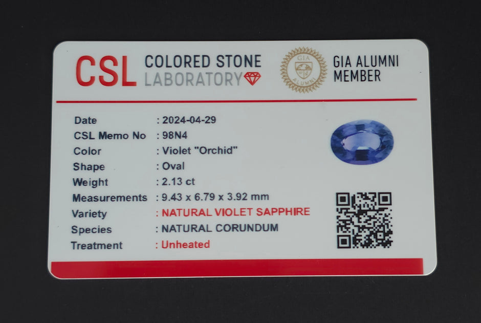 [ 2.13-Carat ] Sapphire