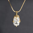 //01.quantum + 18k Yellow Gold Chain