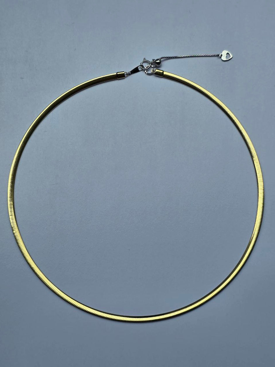 18k White&Yellow Gold Choker (S)