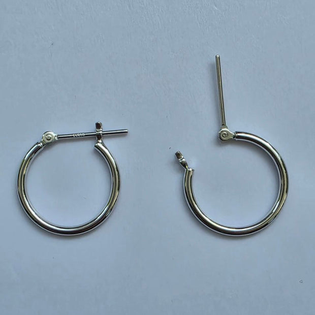 Platinum Hoop 1.5x15