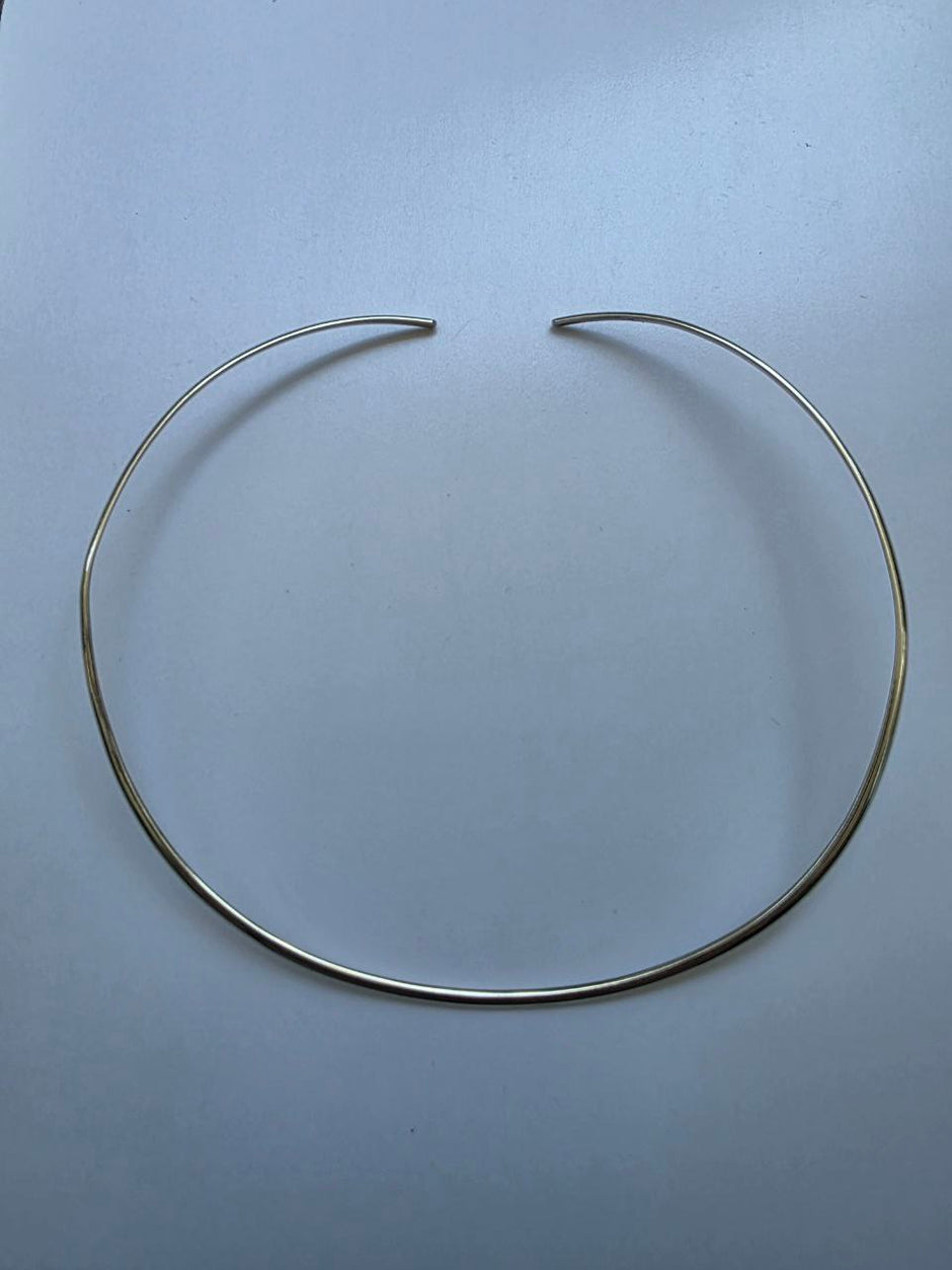Silver Choker 3mm, light curve